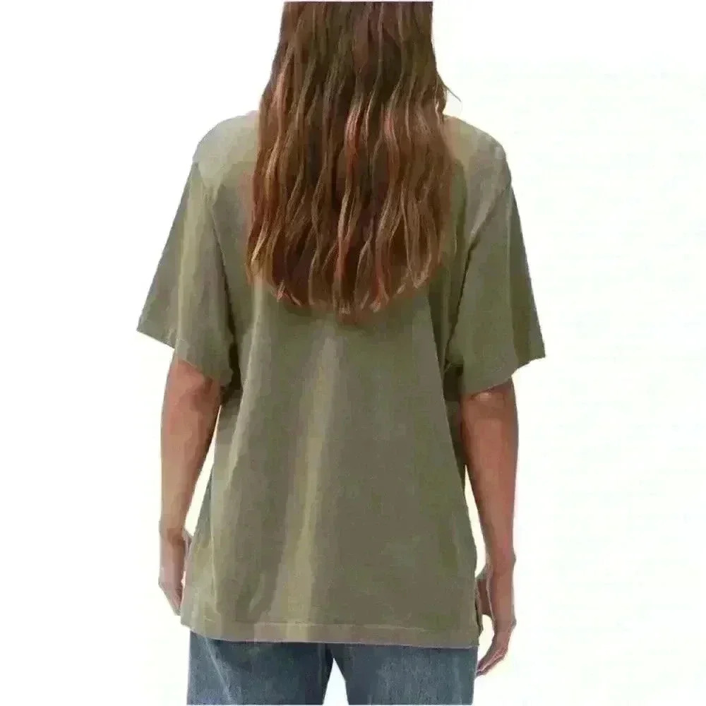NWT Michael Stars Cyrus V-Neck High-Low Tee - Picture 5 of 13